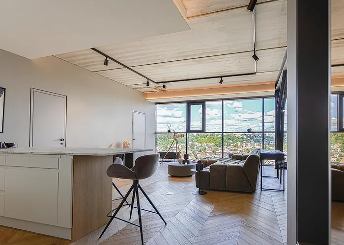 Apartamento House38 Panoramic View Self Check-in Kaunas